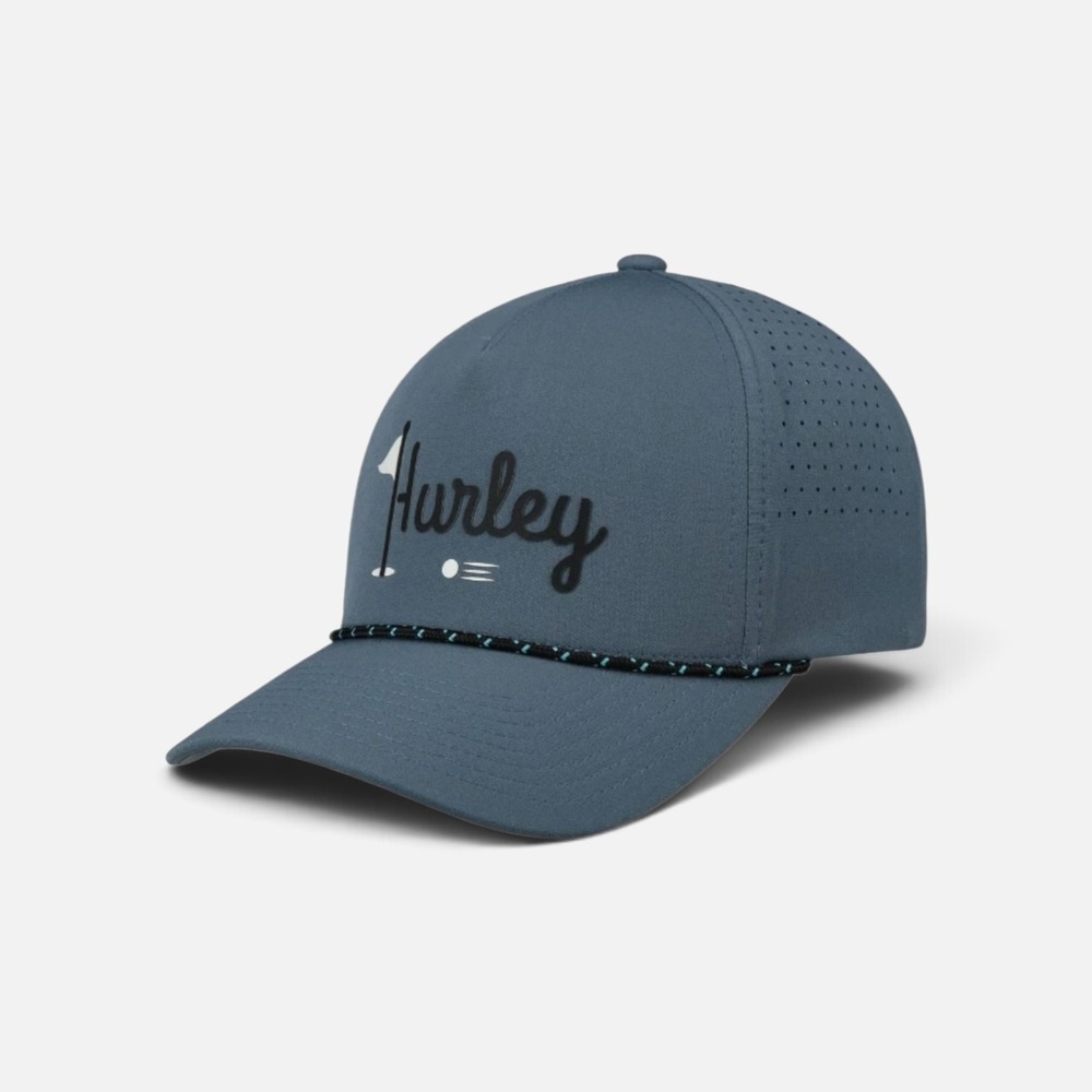 Hurley Golf Eagle 2.0 Mens Authentic Softshell Stretch SnapBack Rope Hat Cap OS